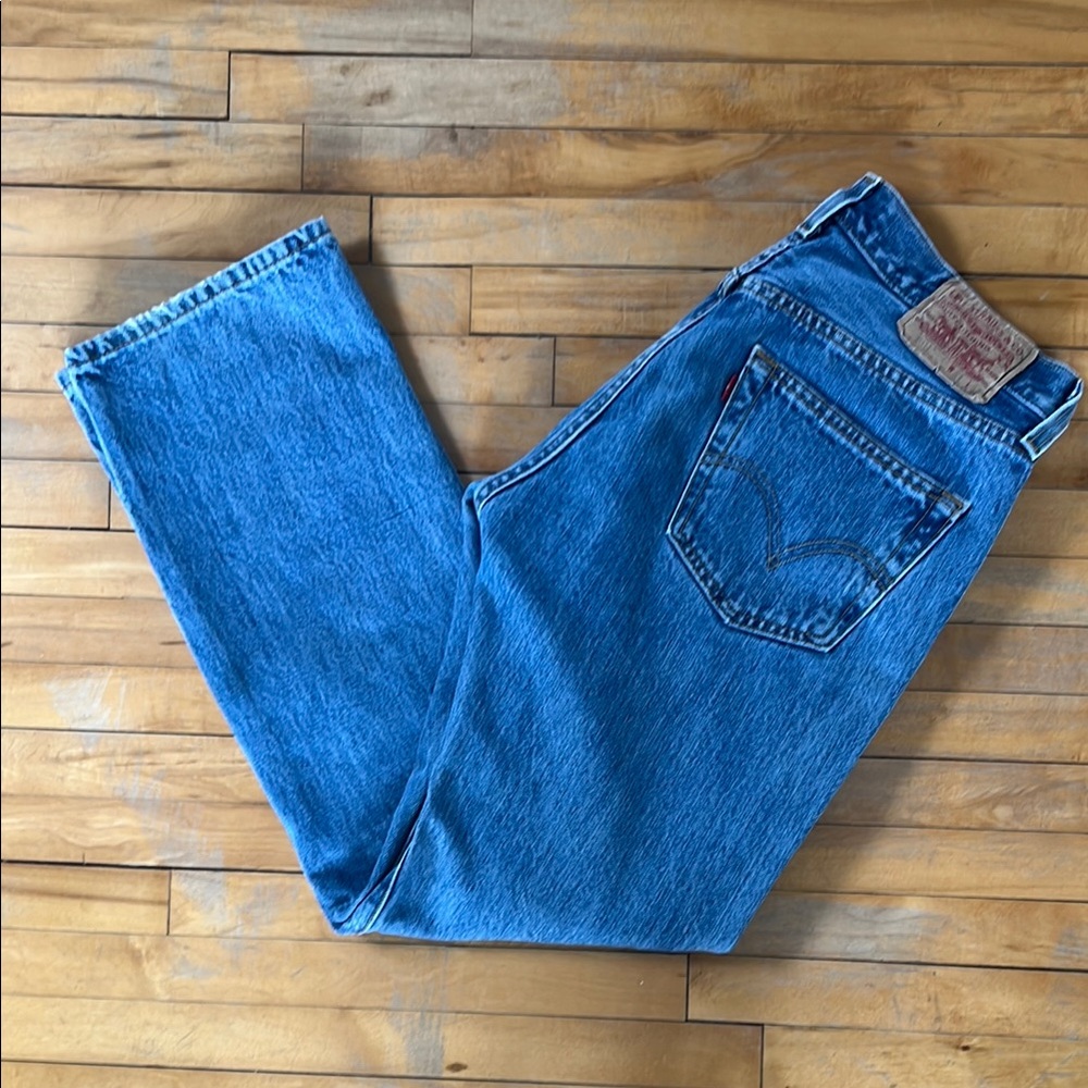 Levi's Blue Straight Leg Jeans